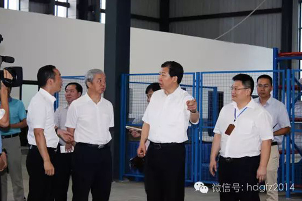助力株洲新材料產(chǎn)業(yè)發(fā)展，省、市領(lǐng)導(dǎo)蒞臨宏大指導(dǎo)